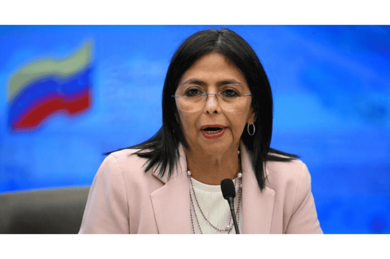&nbsp;Delcy Rodríguez era vicepresidenta y asumió en lugar de Maduro.