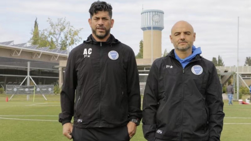 &nbsp;Gómez y Orsi en su paso por Godoy Cruz de Mendoza.