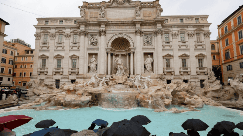 Roma comenzará a cobrar 2 euros para acceder a la Fontana di Trevi.&nbsp;