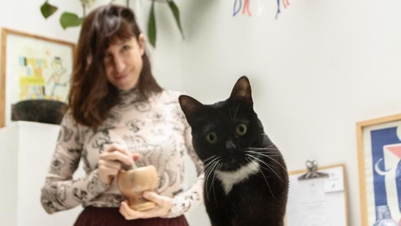 La astrológa y fitoterapeuta, María Eugenia Bacuccu