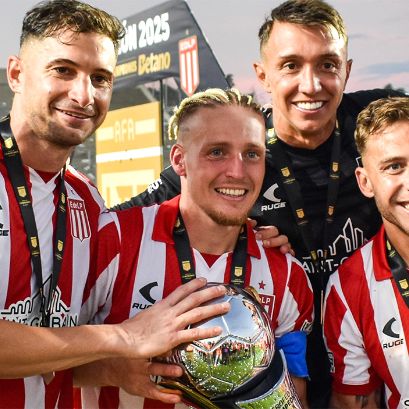 El Pincha cerró el año con otra celebración (@ligaAFA).