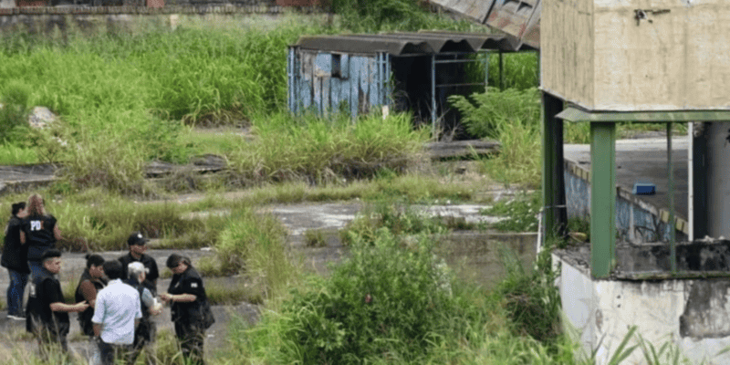 El lugar donde encontraron el cuerpo de Monzón.&nbsp;