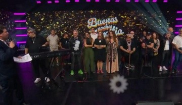 Una selección de músicos de Argentina en Buenas noches, familia.