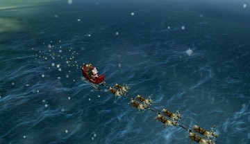La Santa Cam de Norad sigue a Papá Noel por su viaje alrededor del mundo.