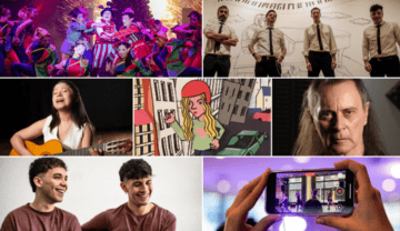 Una agenda entre Fiestas de fin de año.