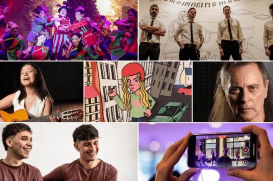 Una agenda entre Fiestas de fin de año.