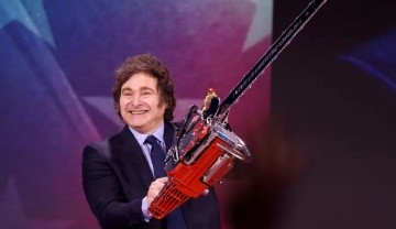 La idea del mandatario era realizar un repaso de su gestión (NA).