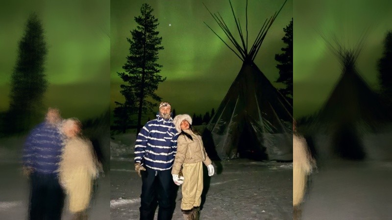 La Cantante María Becerra y el cantante J Rei.