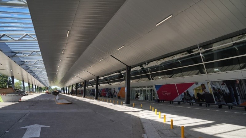 Así se ve el aeropuerto a horas de su relanzamiento.