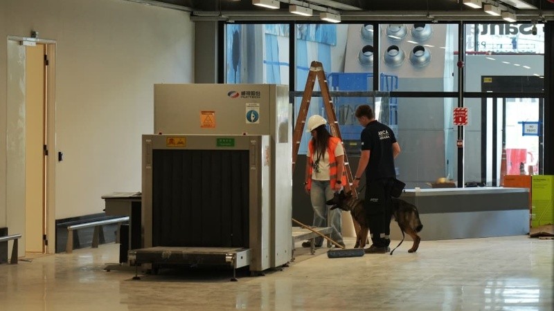 Todo listo en el aeropuerto de Rosario para volver a funcionar el lunes.