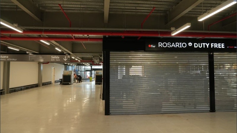 Todo listo en el aeropuerto de Rosario para volver a funcionar el lunes.