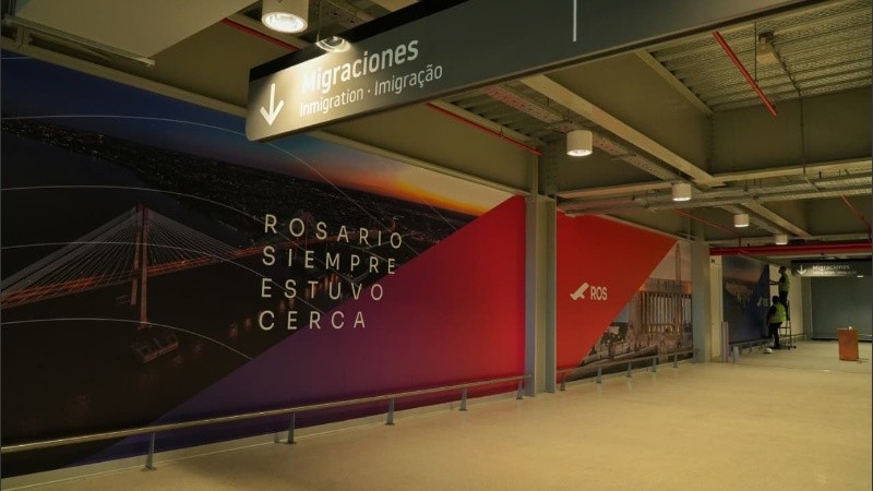 Todo listo en el aeropuerto de Rosario para volver a funcionar el lunes.