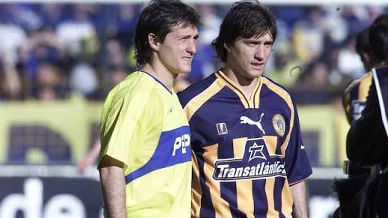 Una de las veces que se separaron fue cuando Gustavo jugó en Central.&nbsp;