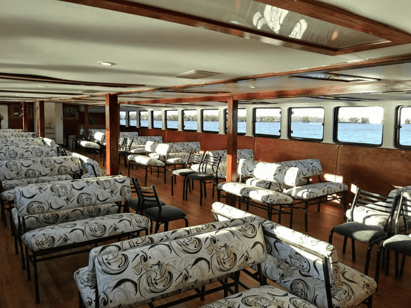 El Ciudad de Rosario, pionero del turismo fluvial.&nbsp;