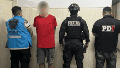 El menor fue detenido en un operativo conjunto este sábado en Las Flores.
