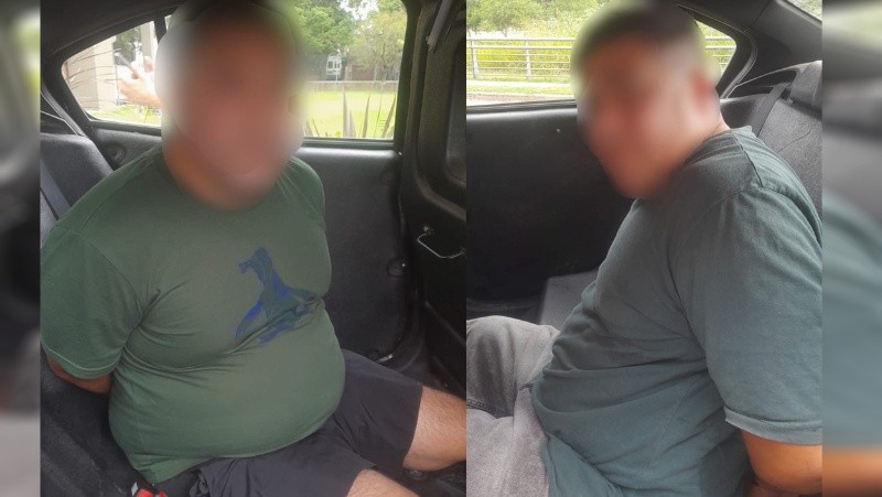 Fueron aprehendidos por personal adicional en el lugar (Rosario3).&nbsp;