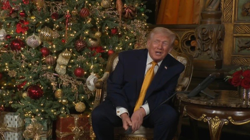 Captura de video de una transmisión de la Casa Blanca del presidente de Estados Unidos, Donald Trump. (EFE)&nbsp;