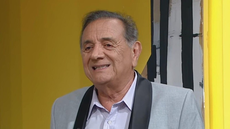 El cantante Ricardo Chiqui Pereyra.