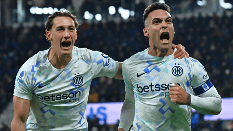 Lautaro tuvo una en el segundo tiempo y la mandó a guardar.