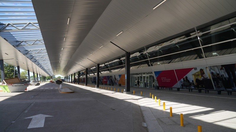  La nueva terminal no se parece en nada a la anterior.