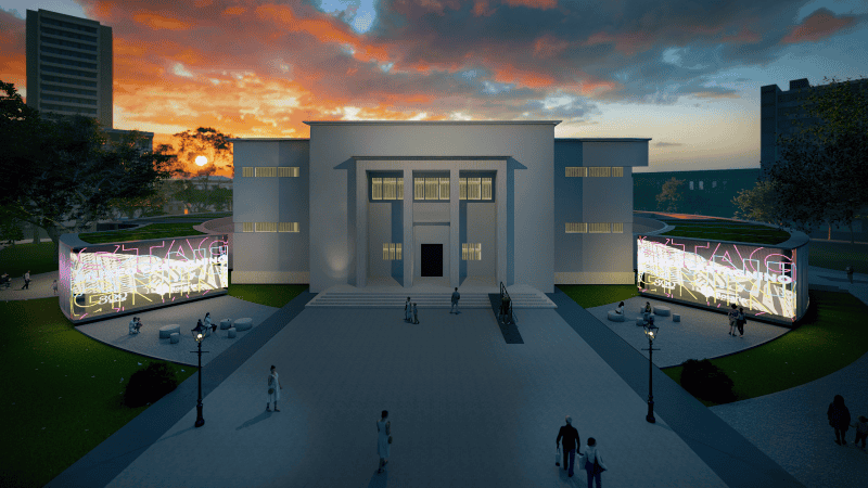 La reforma del museo Castagnino supone una transformación arquitectónica de 1.500 metros cuadrados.