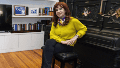 Cristina Kirchner en su casa.
