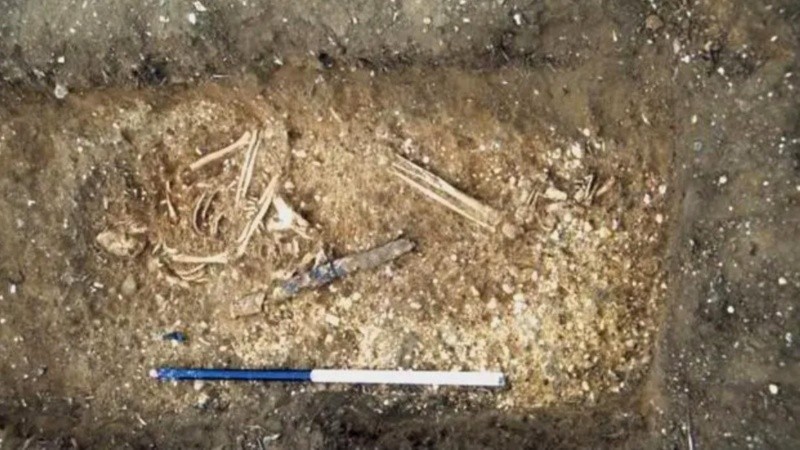 El descubrimiento de 2003 pasó a ser conocido como el guerrero anglosajón.