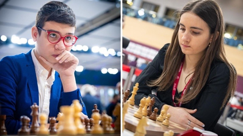 Los argentinos Faustino Oro y Candela Francisco tuvieron destacadas participaciones en el Mundial Blitz de Ajedrez.