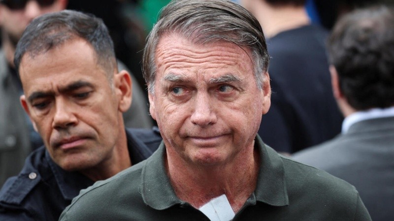 Jair Bolsonaro fue diagnosticado con cáncer de piel tras ser internado por un cuadro de anemia y alteración de la función renal.