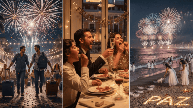 Los rituales de fin de año.