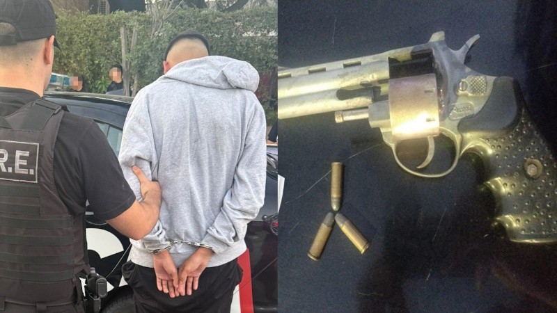 El sospechoso fue trasladado a la comisaría 16ª.