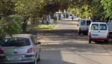 Biedma al 100 bis, escenario de un homicidio este miércoles.