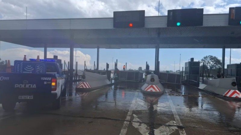 Falleció una persona en medio de la tormenta.