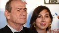 Tommy Lee Jones junto a su hija Victoria.