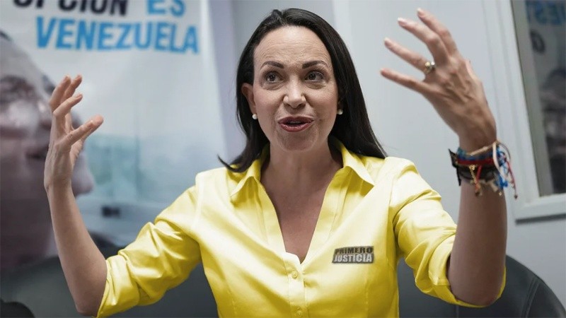 La galardonada con el Nobel de la Paz celebró la detención de Maduro en Estados Unidos (NA).