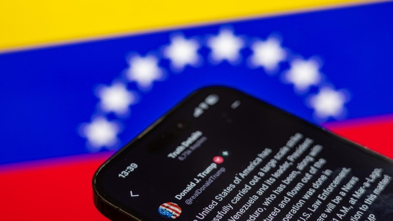 El mensaje enviado por Trump a través de X sobre la operación de detención a Maduro.