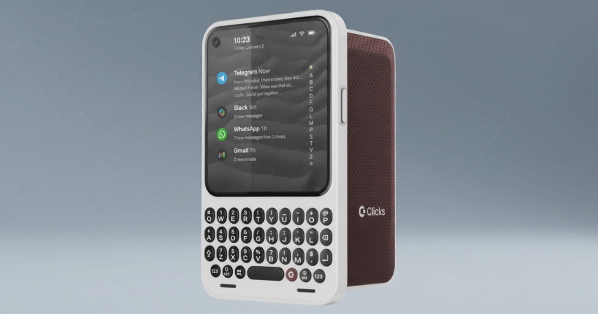 Une startup a lancé un téléphone qui reprend le design de l’emblématique clavier BlackBerry