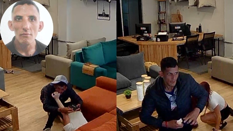 El rostro de Josué Alexis Urquia, el delincuente que atacó en Echesortu.