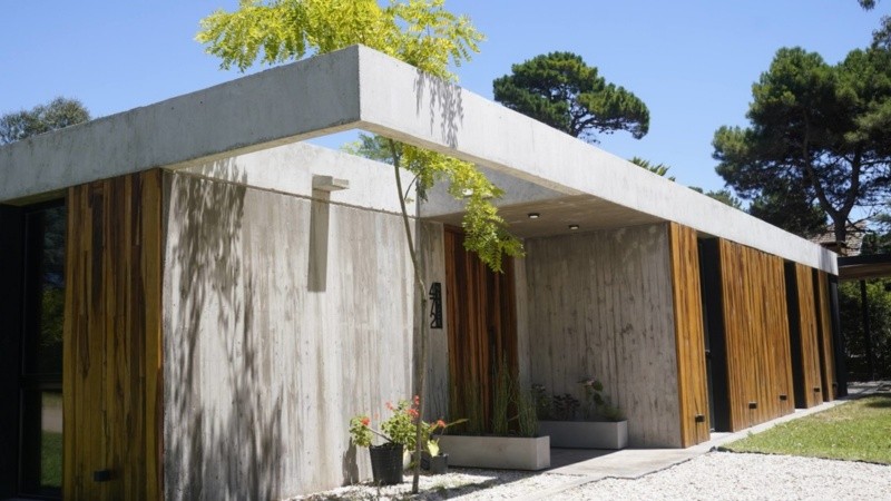 La casa de Pinamar Norte que fue desvalijada.