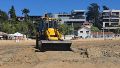 Llegaron 50 barcos de arena para mejorar las condiciones de La Florida.