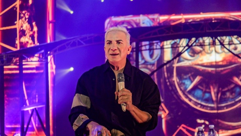 Flavio llegó a la ciudad después de un viaje soñado al Polo Norte junto a su hijo Dionisio (Rosario3).