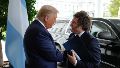 Donaldo Trump con Javier Milei.