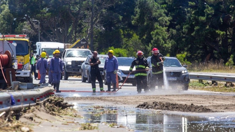 La rotura fue detectada durante la mañana en el mismo tramo donde se habían realizado tareas de limpieza.