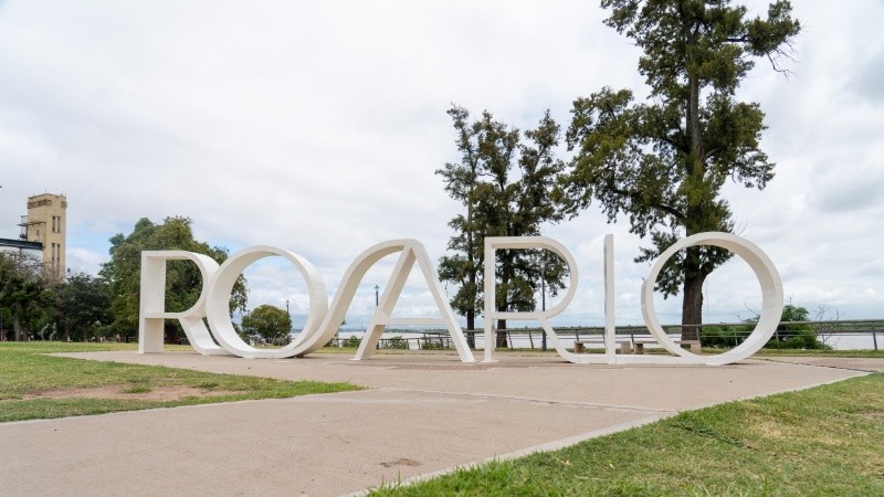 Imagen de archivo de la costa central de Rosario.