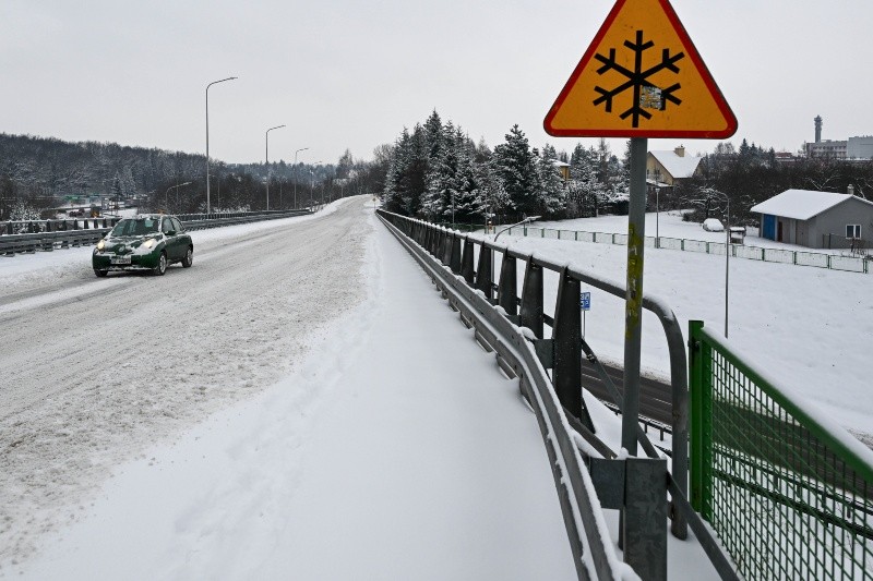 Así está el invierno en Polonia. Foto EFE