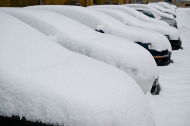 Así está el invierno en Polonia. Foto EFE