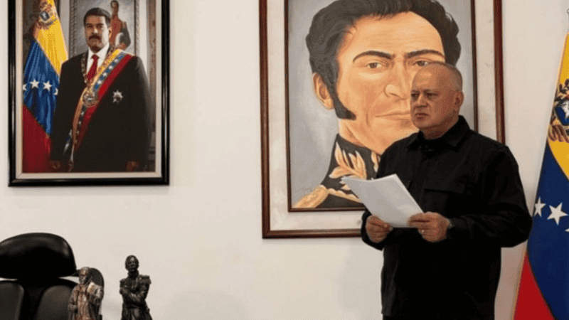 Cabello volvió a su habitual programa de televisión.