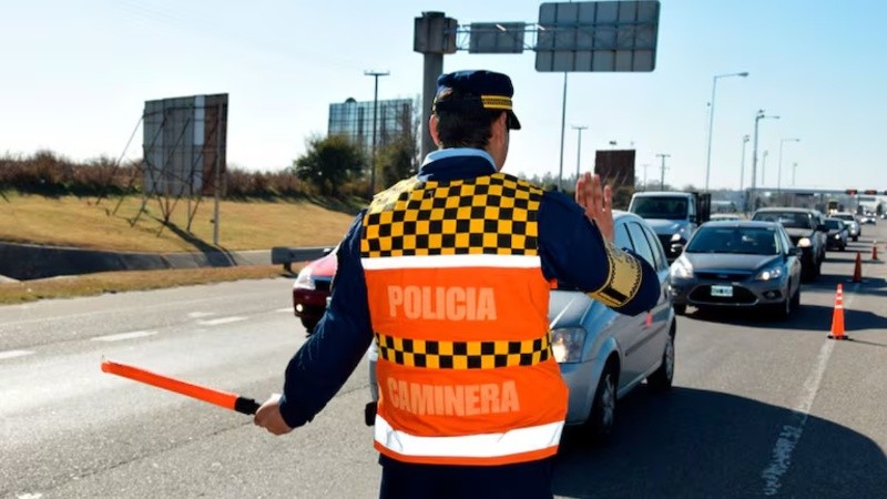 Policía caminera de Córdoba.