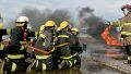Bomberos voluntarios.