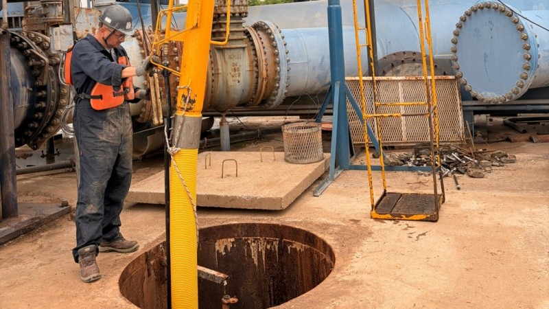 Operarios especializados realizarán los trabajos en la toma de la planta.